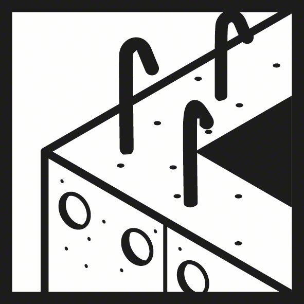 Hamer burgija SDS plus-5X Bosch 2608833901, 8 x 200 x 260 mm, 1 komad (2608833901.)